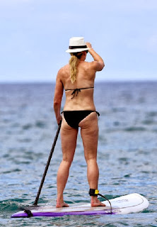 Chelsea Handler Black Bikini Hawaii