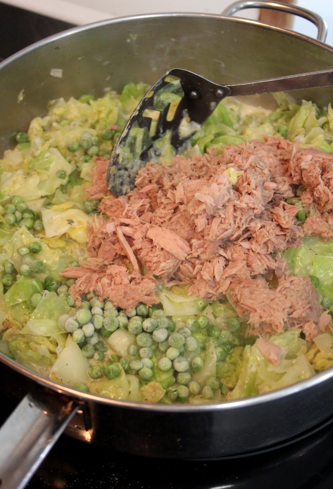 Jo and Sue Keto Tuna Cabbage "Noodle" Casserole
