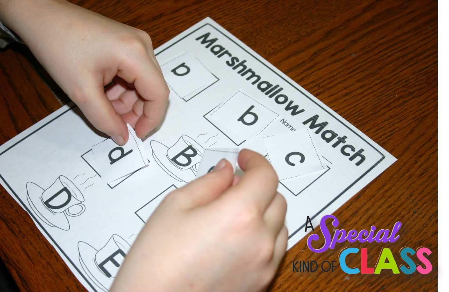 A special kind of class: Polar Express alphabet