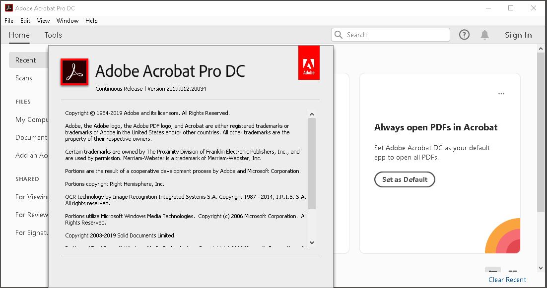 Adobe Acrobat Pro DC 2019 Full EspaÃ±ol