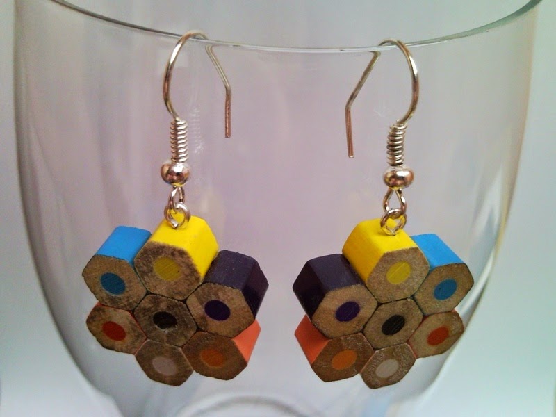How to Recycle Upcycled Colored Pencils Accesories