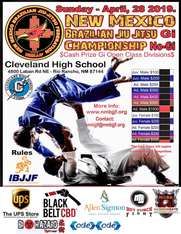 BJJ ONE NEWS New Mexico BJJ Championship Tournament Gi/NoGi