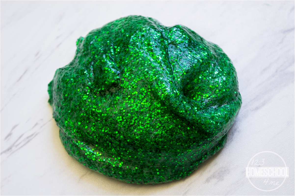 Contact Solution Slime Recipe