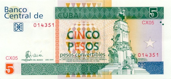 Cuban peso cuba