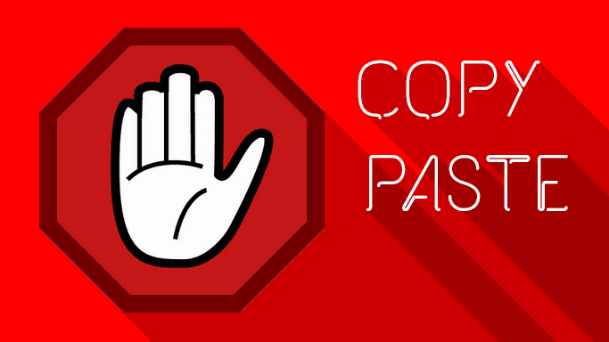 Cara Anti Copas Cara Agar Artikel Blog Tidak Bisa di COPAS