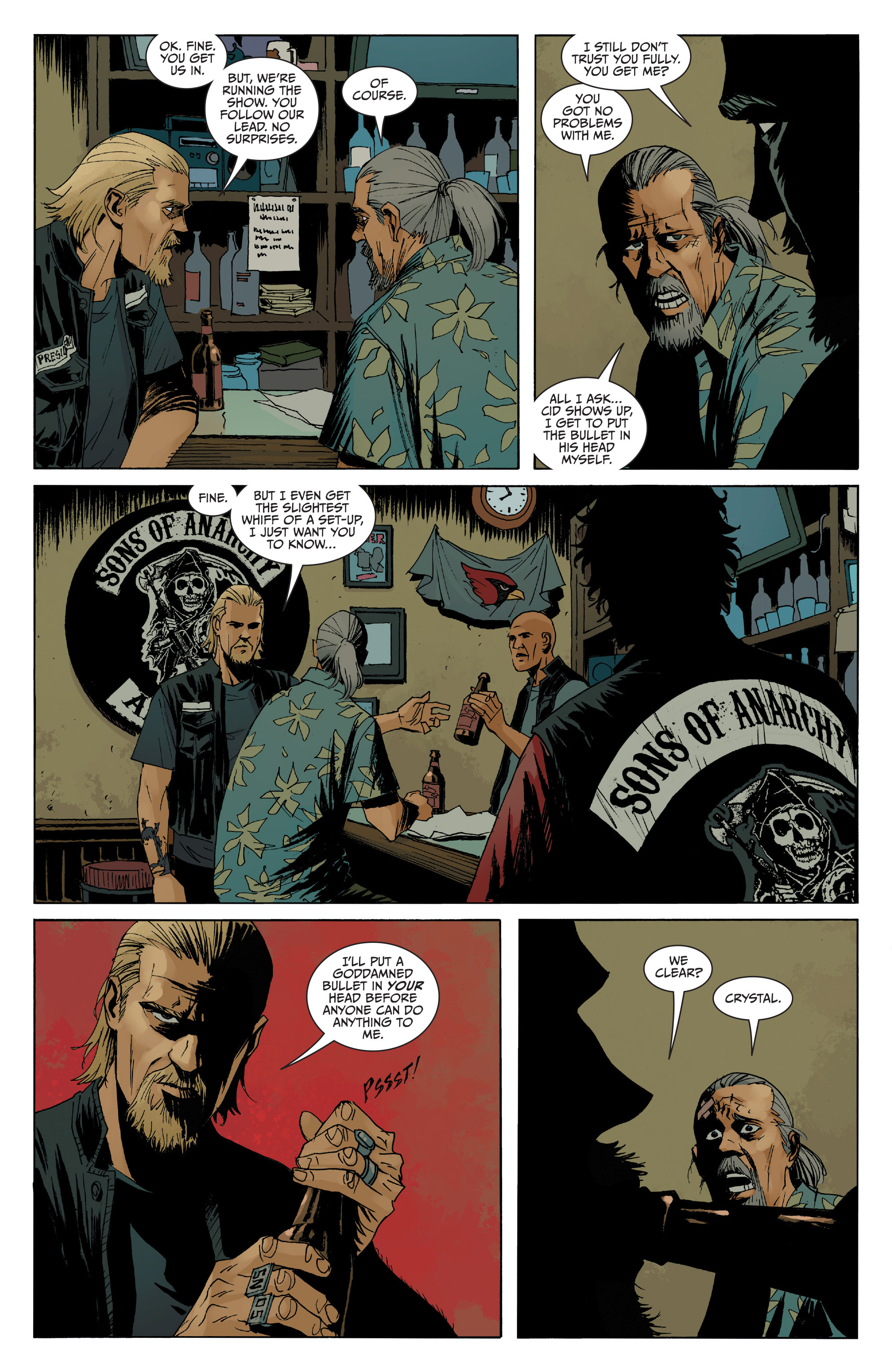 Read online Sons of Anarchy comic -  Issue #13 - 18