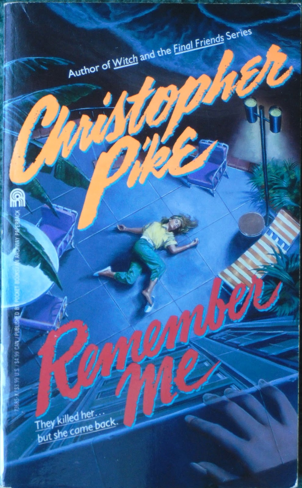 Books and Quilts Remember Me by Christopher Pike