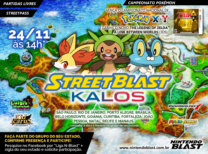 Pokémon X/Y (3DS): O melhor time para a região de Kalos - Nintendo Blast