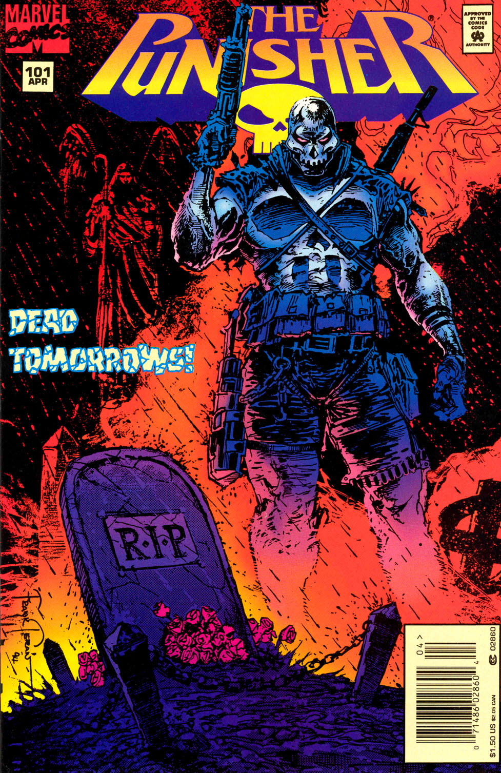 Read online The Punisher (1987) comic -  Issue #101 - Dead Tomorrows - 1