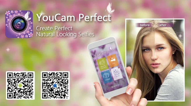 تطبيق YouCam Perfect – Selfie Cam: