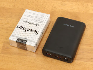 Charmast 10400mAh モバイルバッテリー 大容量 薄型 軽量 小型 コンパクト Type-C 18W PD対応 QC3.0 急速充電 3出力ポート 【PSE認証済み】 iPhone Android対応
