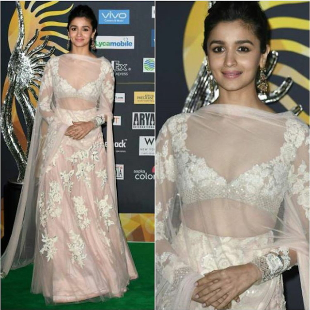 Alia Bhatt In Manish Malhotra At IIFA Rocks 2017