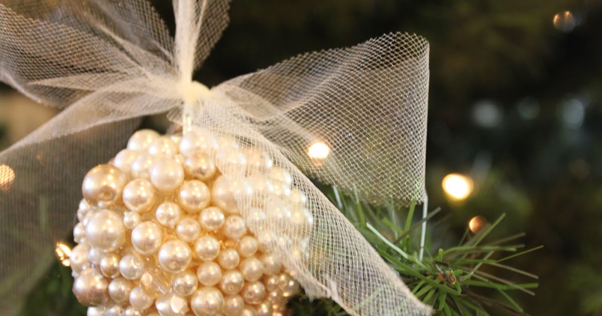 do it yourself divas DIY Pearl Ornament