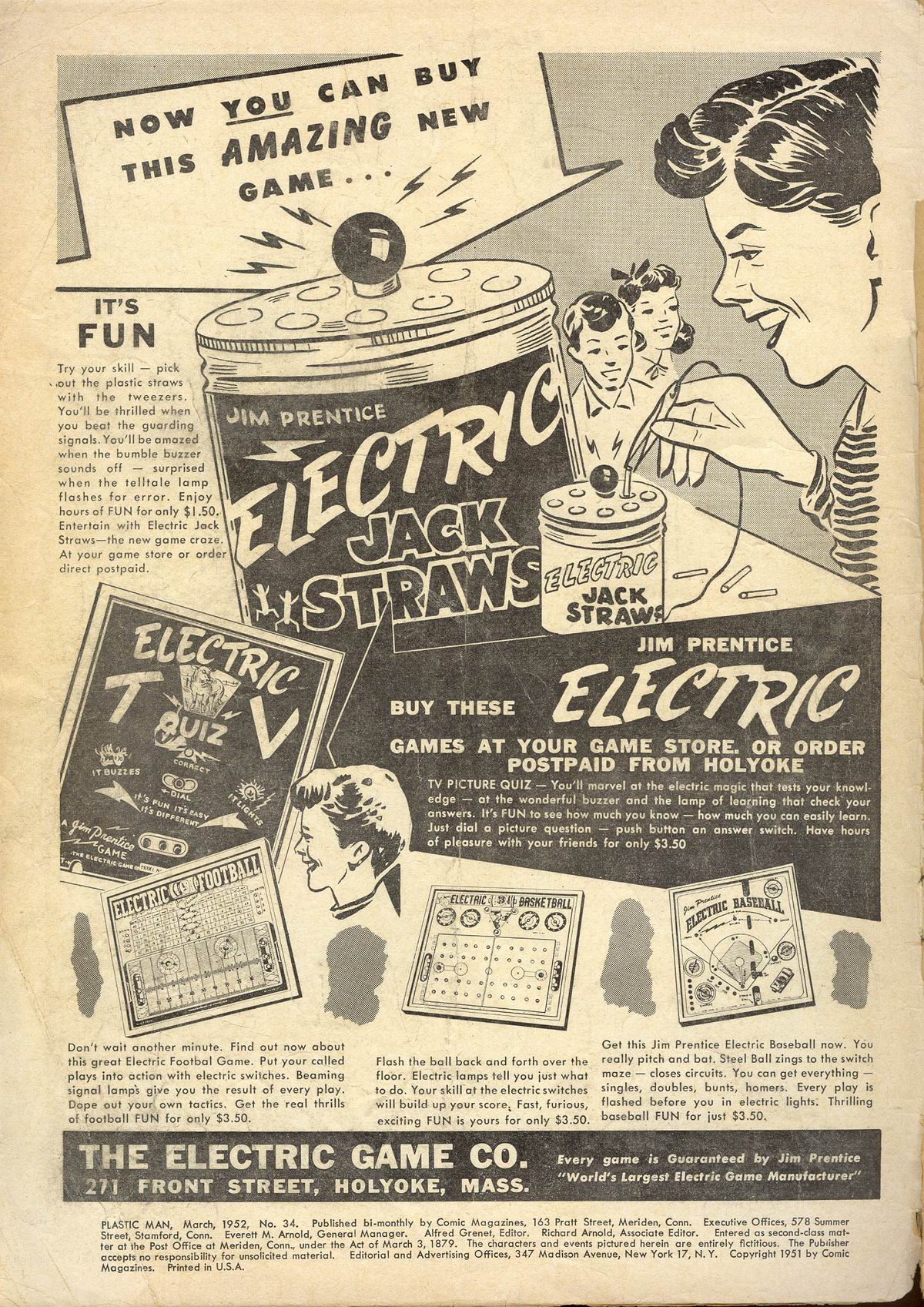 Read online Plastic Man (1943) comic -  Issue #34 - 2