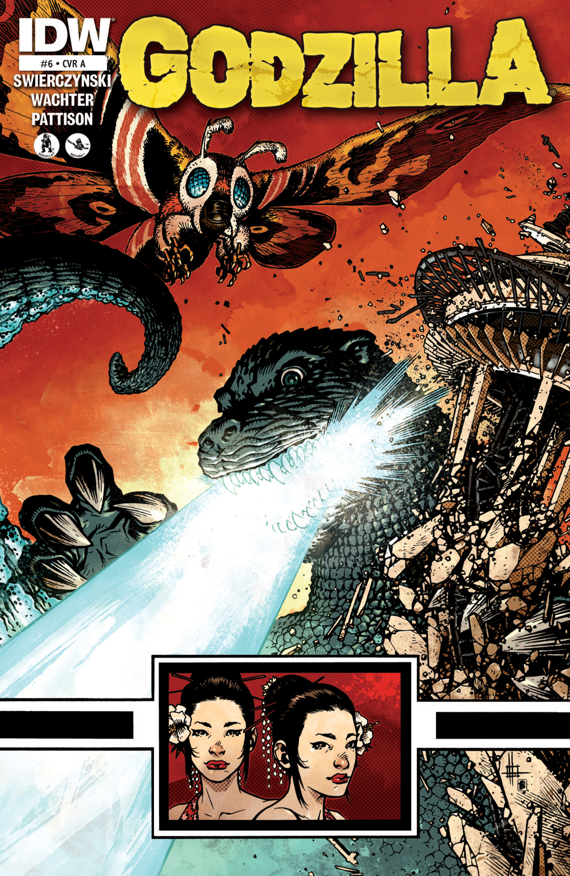 Read online Godzilla (2012) comic -  Issue #6 - 1