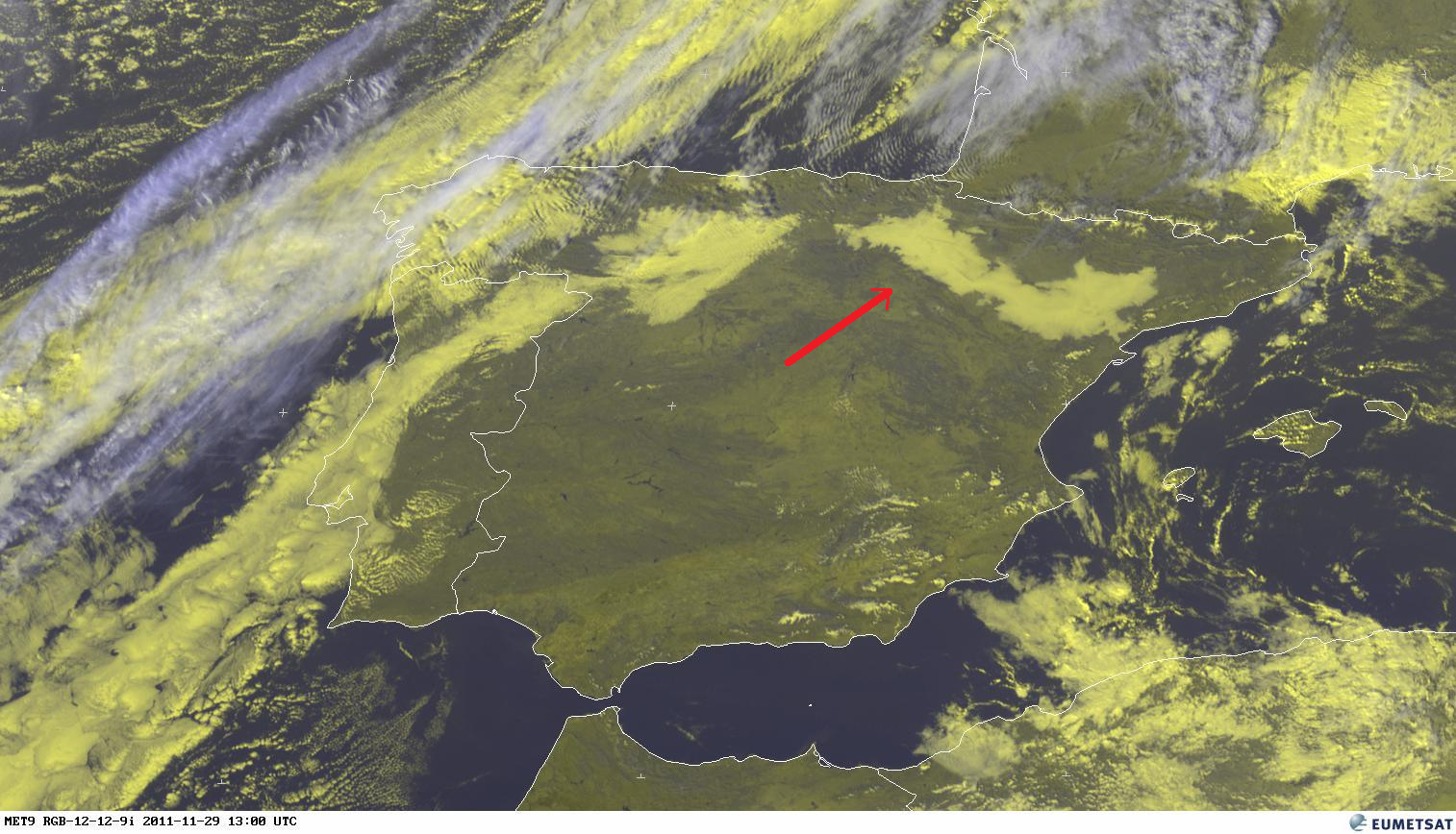 METEOSOJUELA. " Tu tiempo en el momento" NIEBLAS EN EL VALLE DEL EBRO