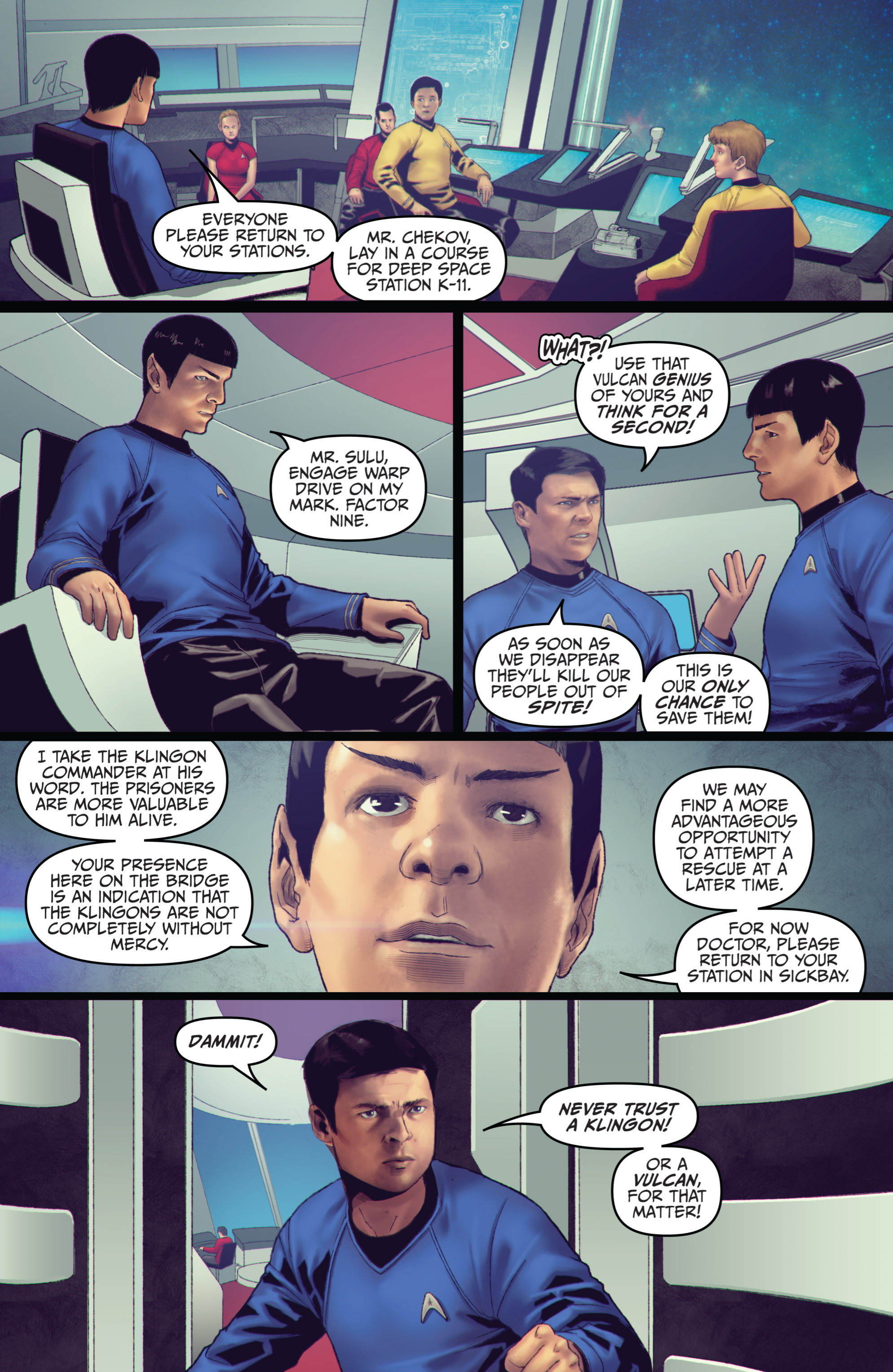 Read online Star Trek (2011) comic -  Issue #26 - 7