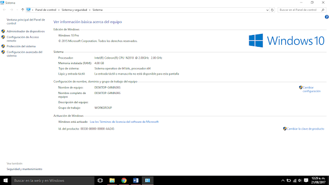Accede a opciones ocultas de Windows 10 Accede a opciones ocultas de Windows 10