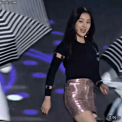 180111 골든디스크 리더의 품격 트와이스 지효.gif | 인스티즈