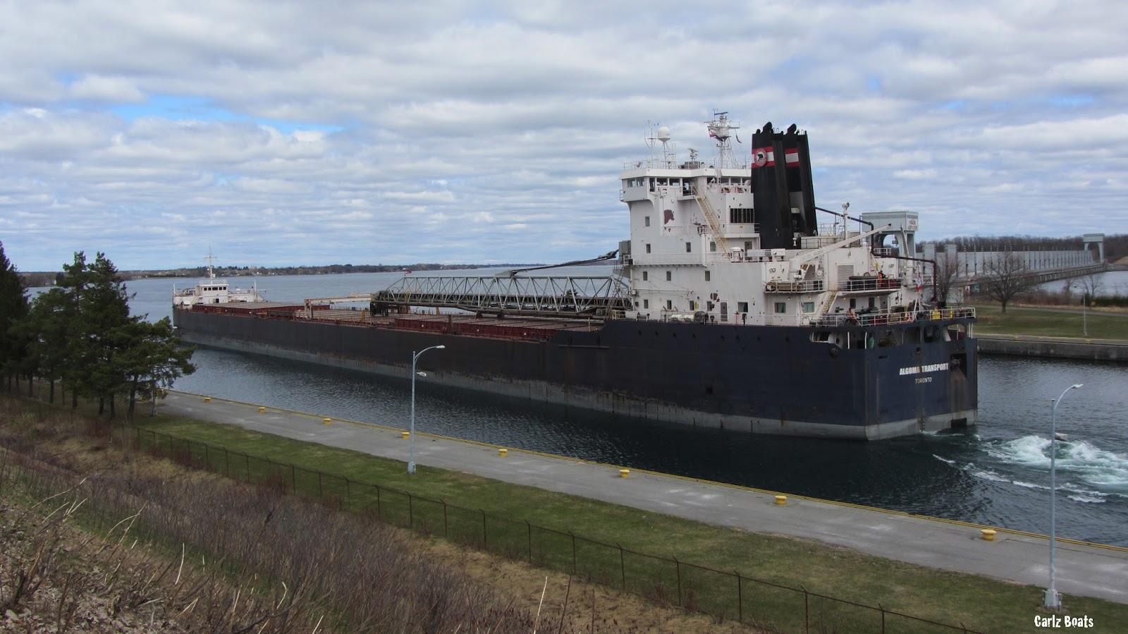 Carlz Boats Self Unloader ALGOMA TRANSPORT