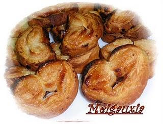  Palmeritas de hojaldre 