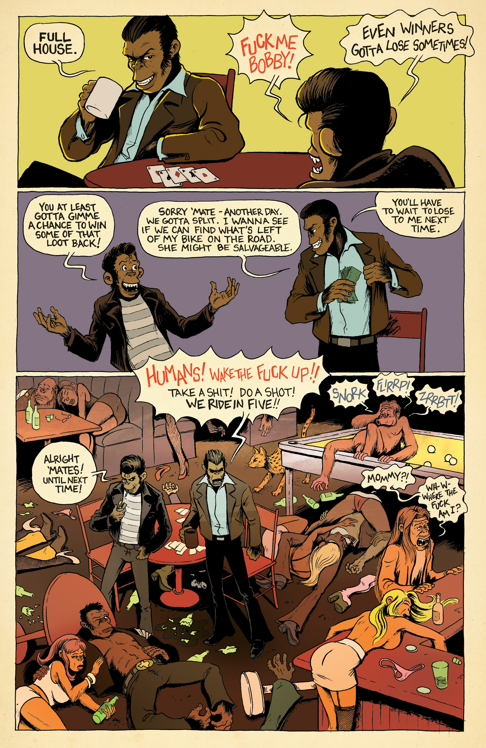 The Humans (2014) issue 6 - Page 13