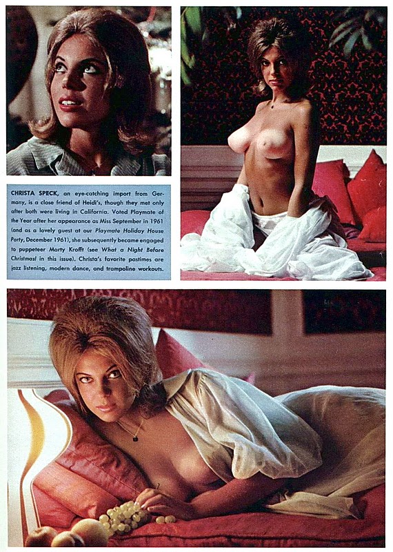Christa speck naked - 🧡 Playmates 1961 9 Christa Speck by Playboy Plus.