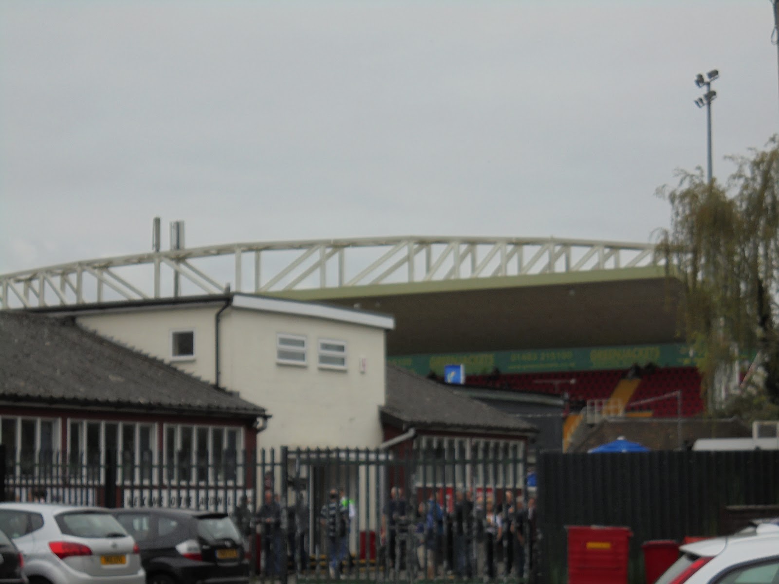 The Tortoise Travels Woking Kingfield Stadium