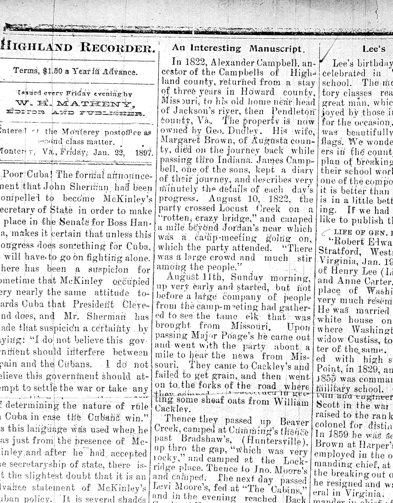 Super Wide Blog Highland Recorder 2000