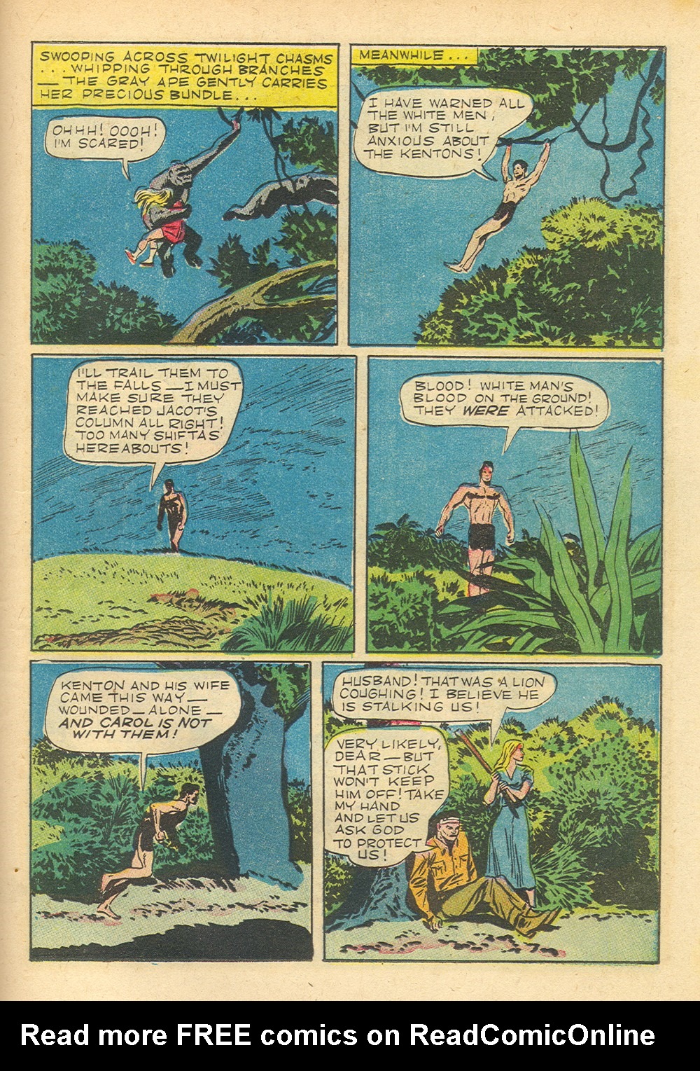Read online Tarzan (1948) comic -  Issue #23 - 31