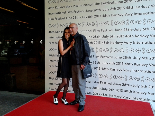 Nerea Barros y Ernesto Chao en Karlovy Vary 2013