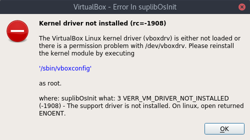 Virtualbox kernel driver not installed rc 1908. VIRTUALBOX Error. Kernel Driver. VIRTUALBOX 1908. Kernel Driver not installed RC 1908 VIRTUALBOX.