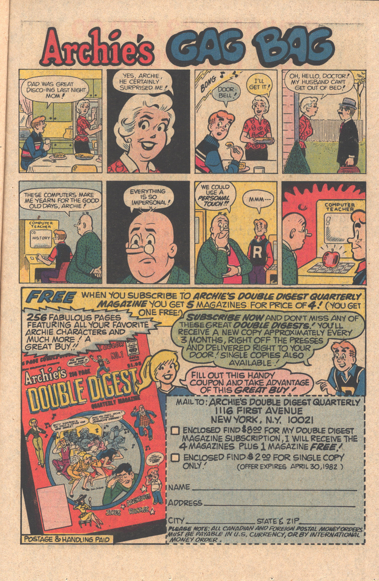 Read online Life With Archie (1958) comic -  Issue #229 - 11