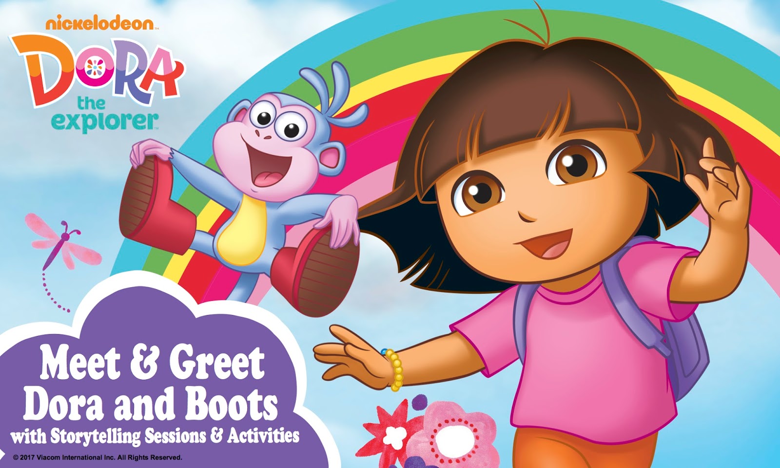 Meet & Greet Dora the Explorer and Boots with Storytelling Sessions &am...