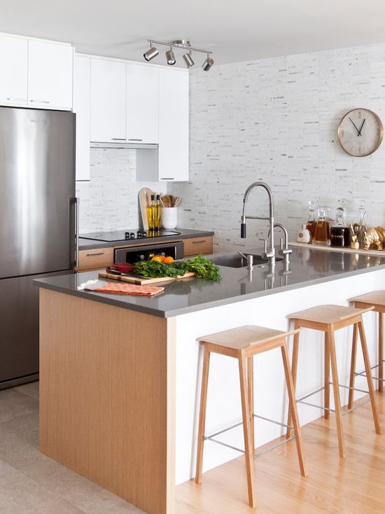 Cozinhas com península Blog de Decoração Reciclar e Decorar