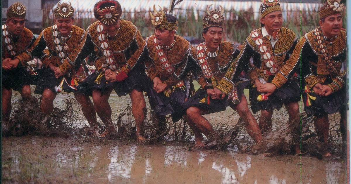collect roc taiwan aborigines postcard brave dance of