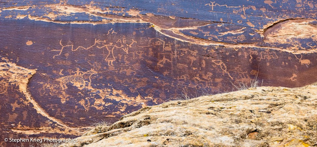 San Island Petroglyph Panel, Sand Island Recreation Area, San Juan County, Utah
