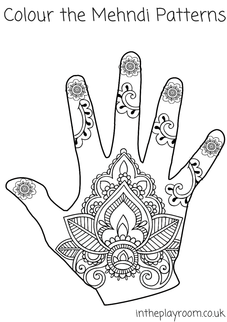 Suneve Lyrics My Voice Mehndi Hand Art Adult Coloring Page Suneve Lyrics My Voice Mehndi Hand Art Adult Coloring Page