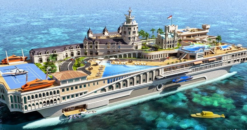 World Travel: The Ten most luxurious and beautiful yachts in the world
