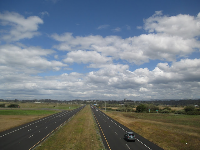 Highway 101 a few miles South of Eureka, CA