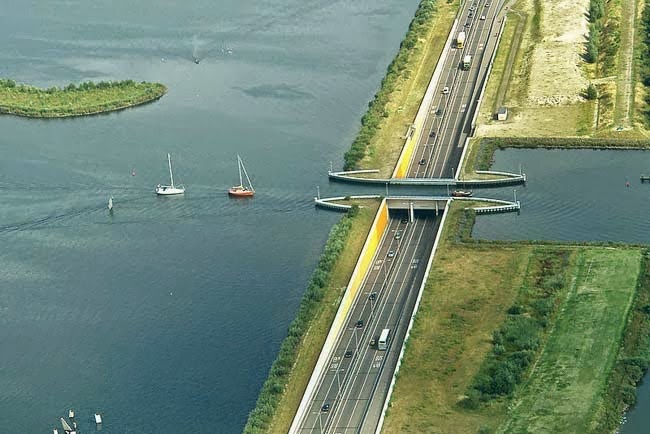 jembatan Aqueduct Veluwemeer