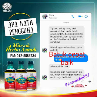 Testimoni Minyak Herba Asmak