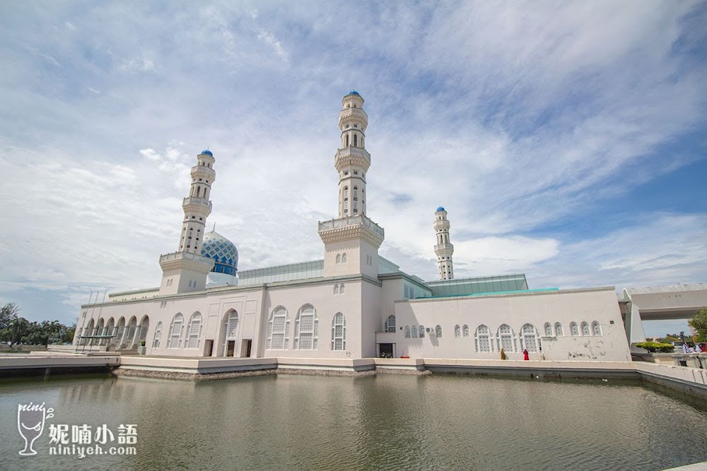 【沙巴亞庇景點】水上清真寺 City Mosque。沙巴最美的清真寺重起開放參觀