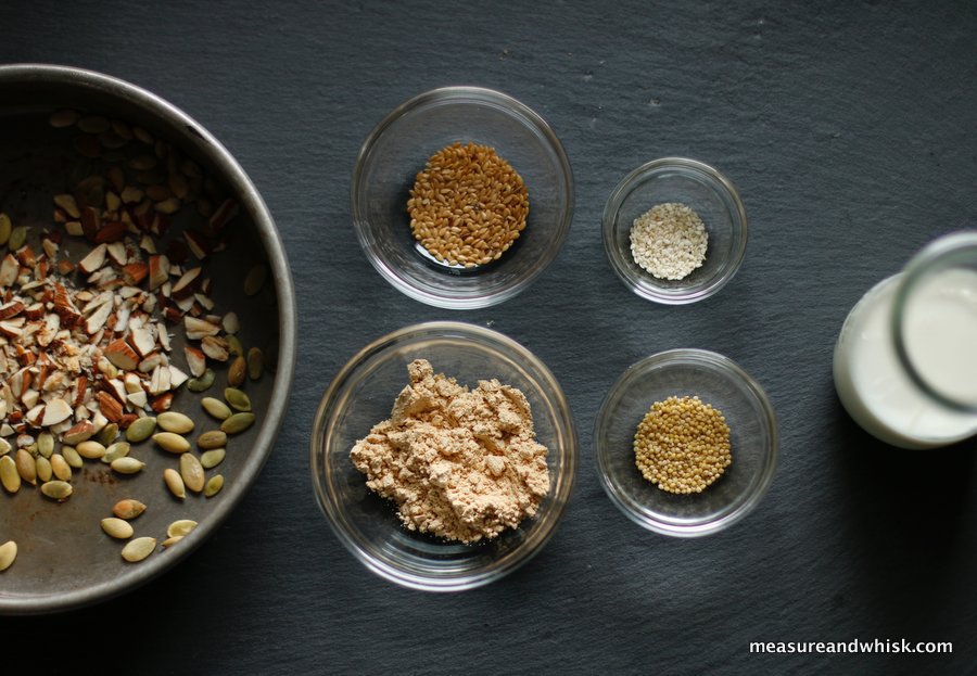 Multi-Grain Peanut Butter Oatmeal | Measure & Whisk: Real food cooking ...