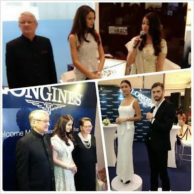 Aishwarya Rai launched the first Longines boutique in Malaysia.