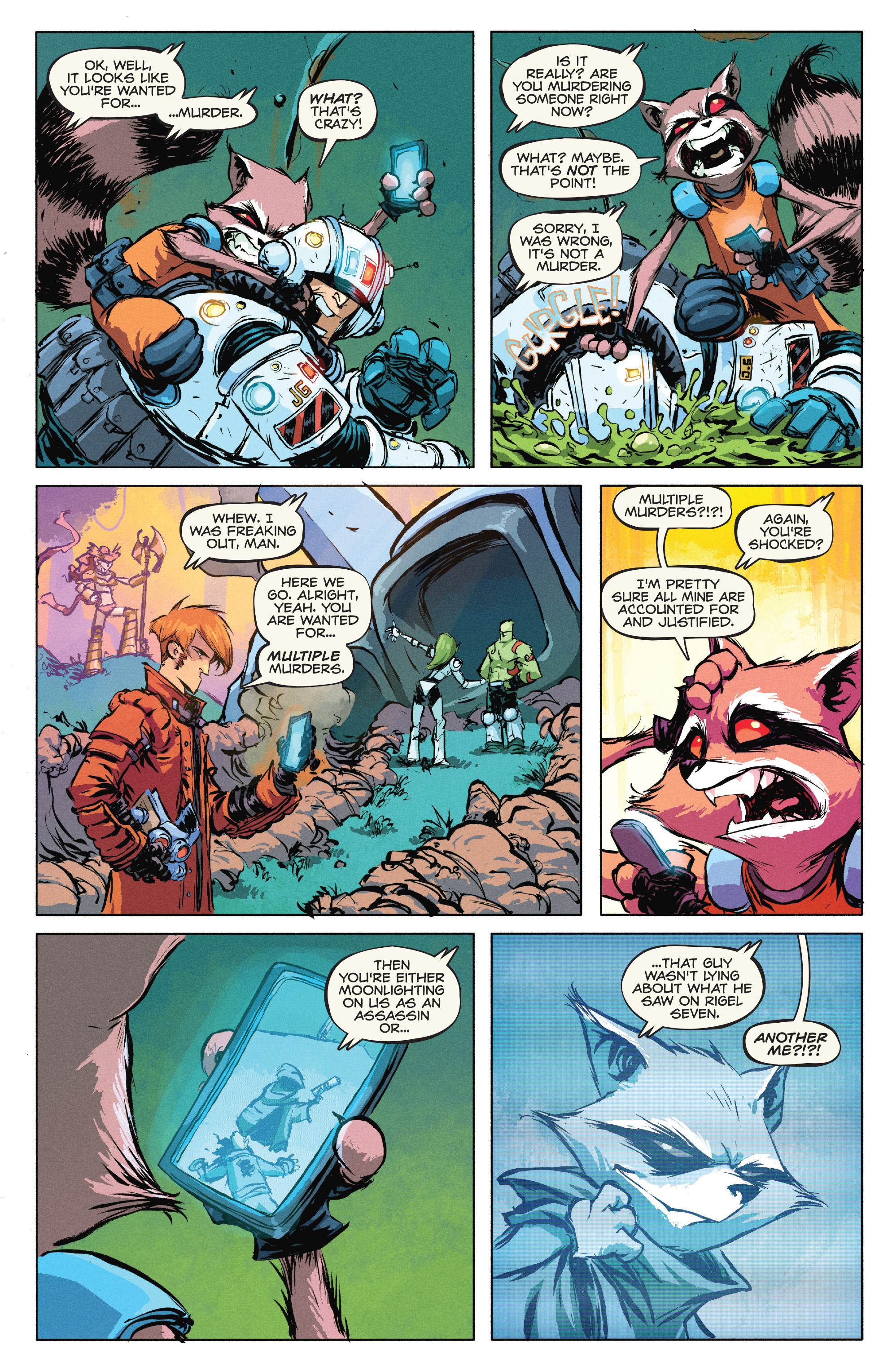 Read online Rocket Raccoon (2014) comic -  Issue # _TPB 1 - 14