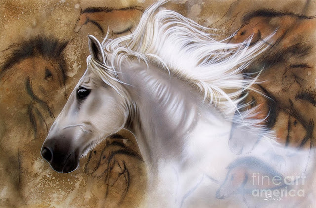 caballo-blanco-pintura-al-oleo