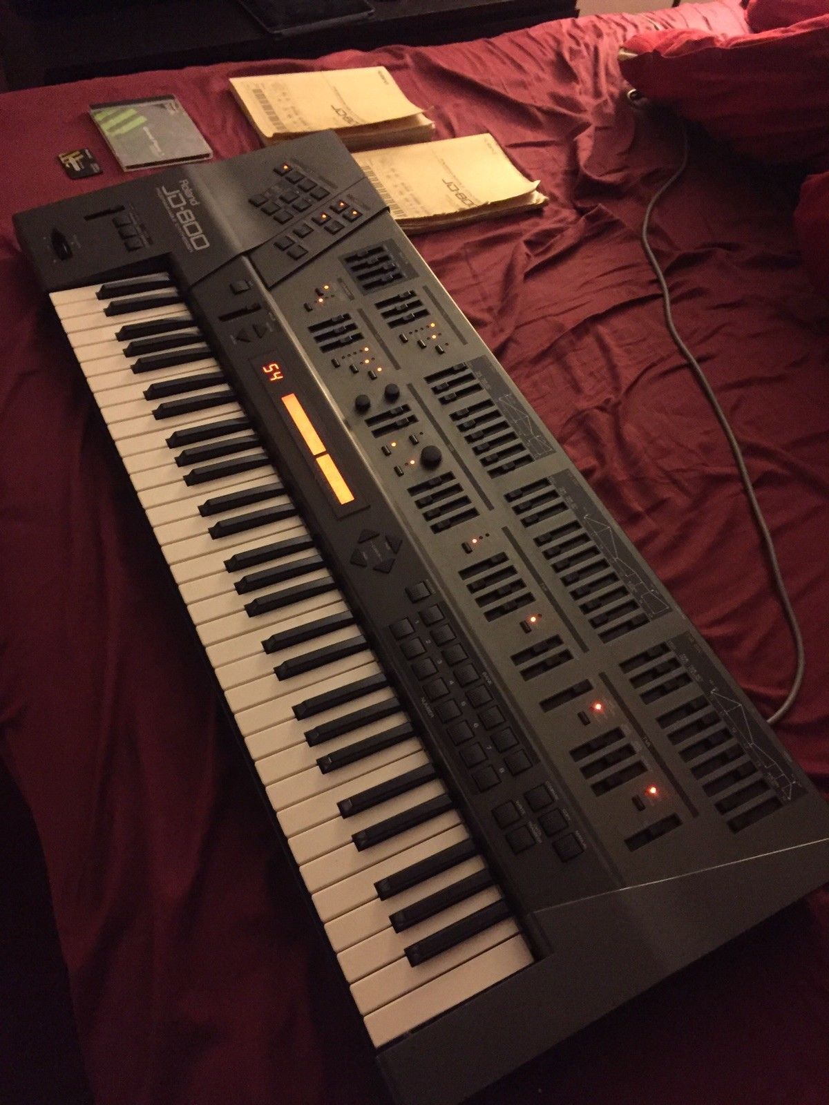 Roland JD-800 完全メンテナンス品 ハードケース付き