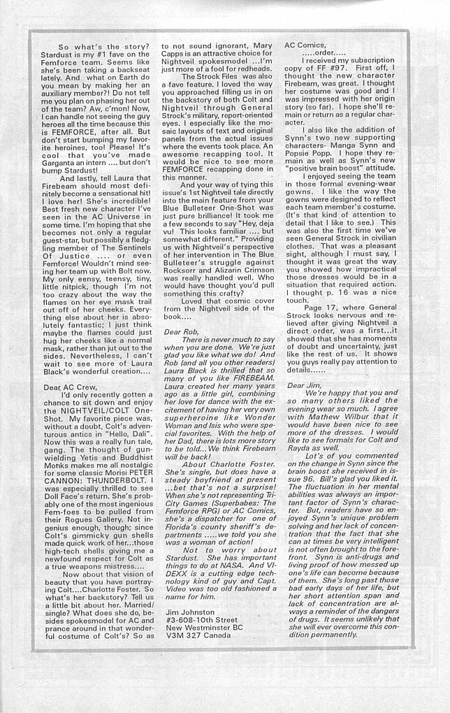 Read online Femforce comic -  Issue #99 - 33