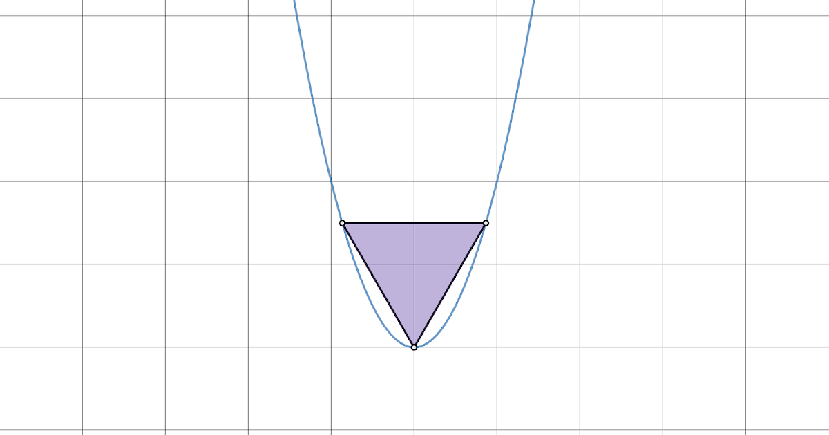 Matematik med Desmos Side of equilateral Triangle